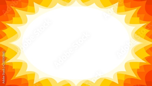 summer sale starburst flash promotional background in sunburst colors