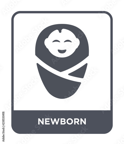 newborn icon vector