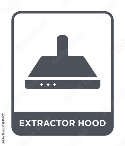 extractor hood icon vector