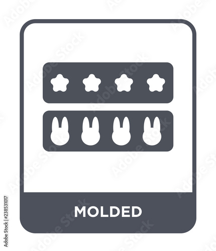 molded icon vector