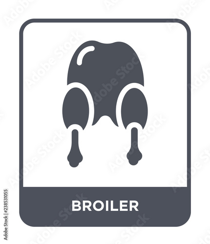 broiler icon vector