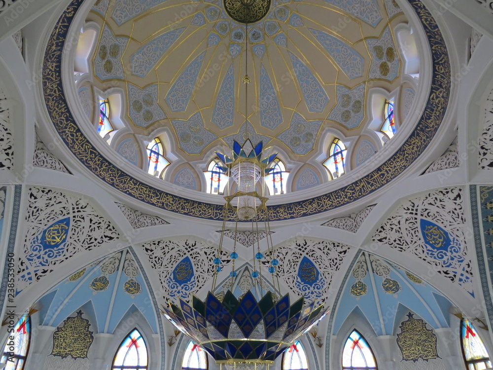The main mosque of Kazan Kul Sharif in the Kremlin