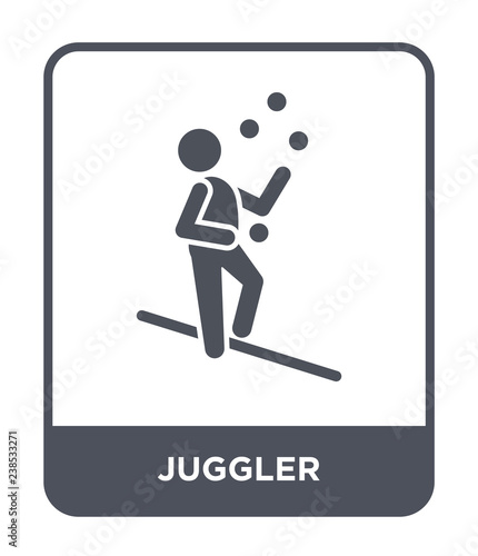 juggler icon vector