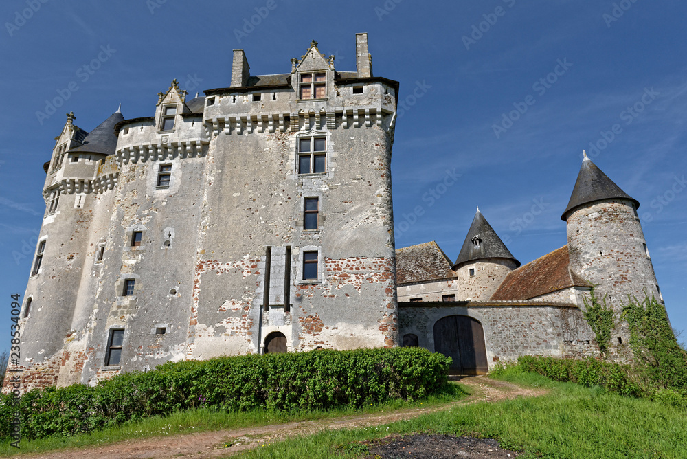 Château du Bouchet, Rosnay, parc naturel régional de la Brenne