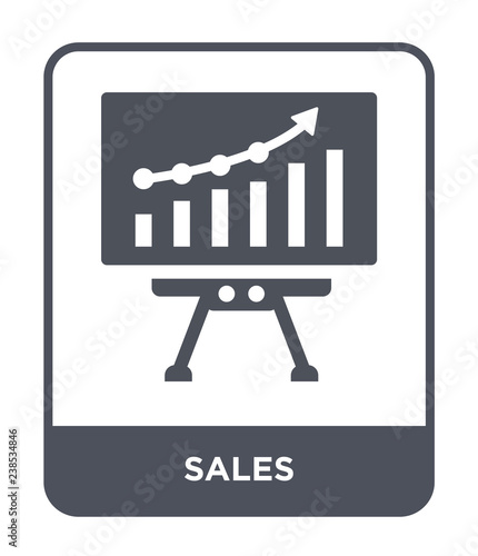 sales icon vector