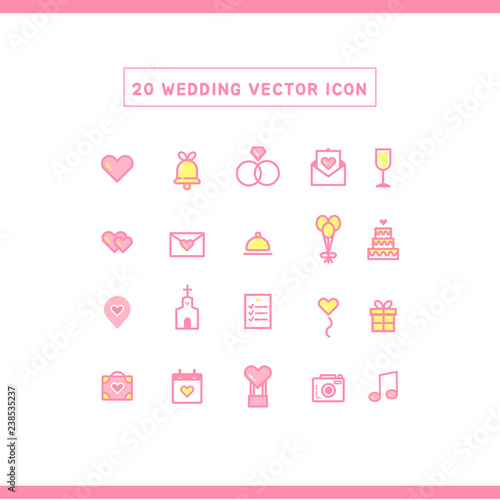 wedding vector icon