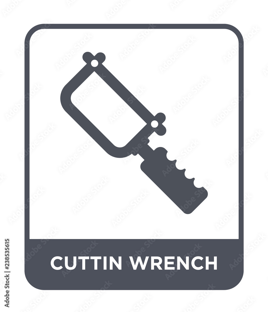 cuttin wrench icon vector cuttin wrench icon vector