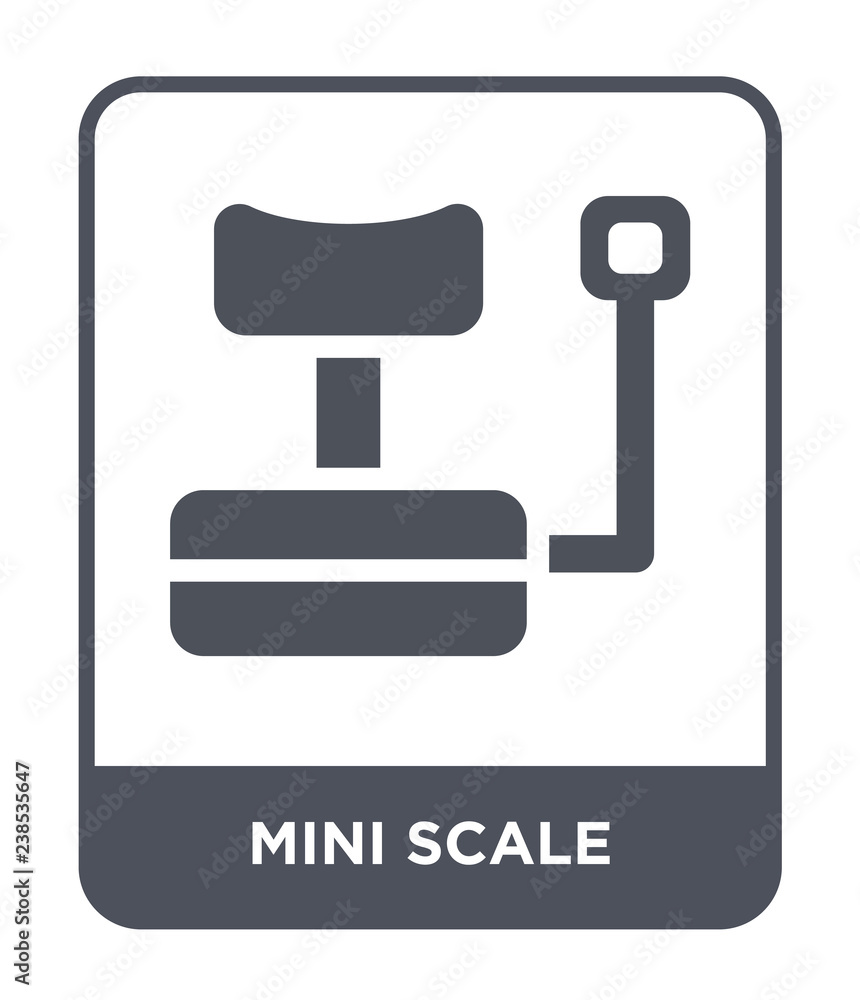 mini scale icon vector mini scale icon vector