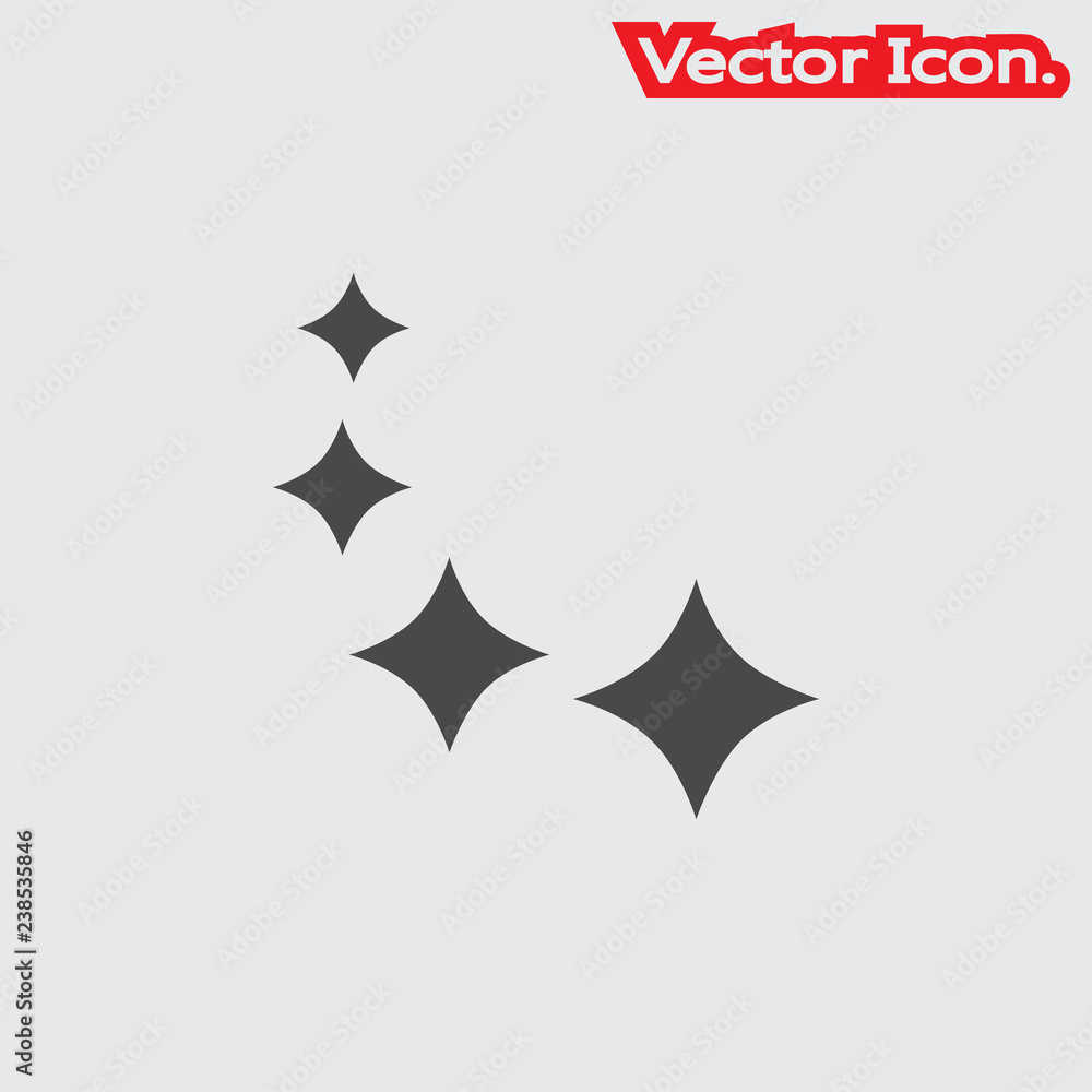 Shine icon isolated sign symbol and flat style for app, web and digital design. Vector illustration. Shine icon isolated sign symbol and flat style for app, web and digital design. Vector illustration.