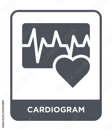 cardiogram icon vector