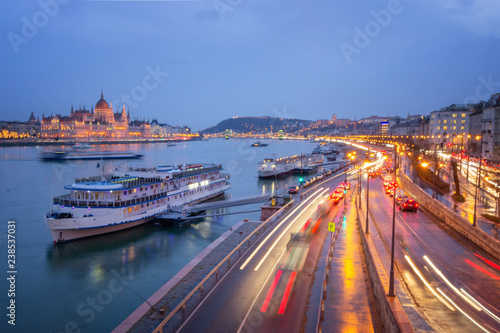 Photography Budapest Cityscape at Dusk