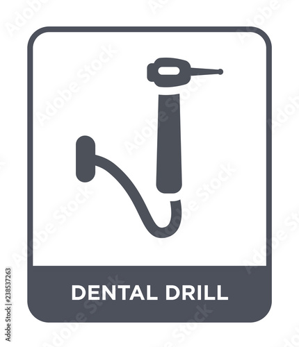 dental drill icon vector