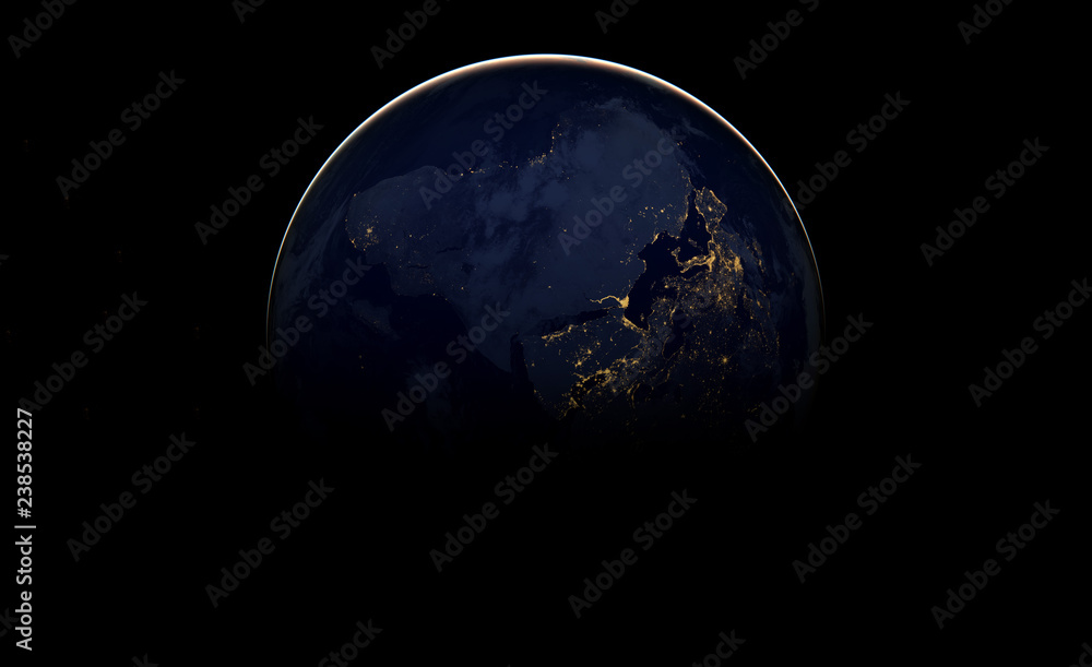 abstract image wallpaper of planet earth in dark outer space. Elements of this image furnished by NASA abstract image wallpaper of planet earth in dark outer space. Elements of this image furnished by NASA