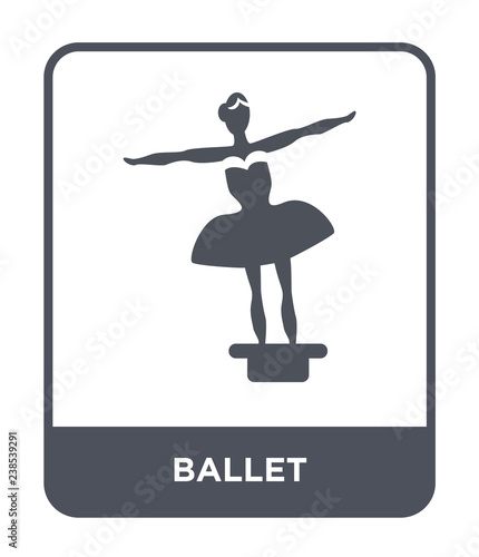 ballet icon vector