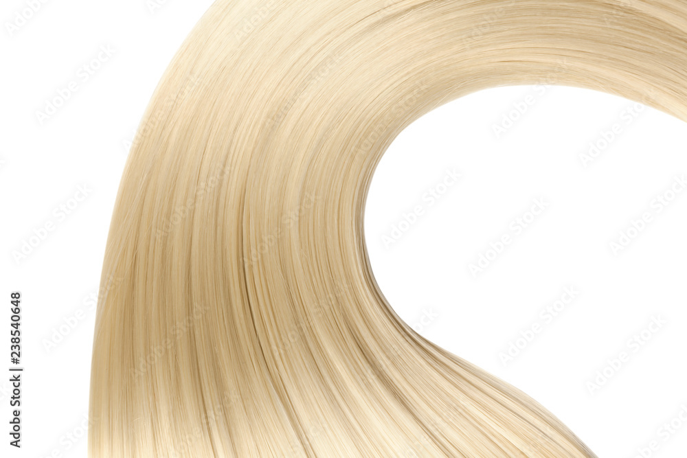 Closeup on luxurious glossy blonde hair Closeup on luxurious glossy blonde hair