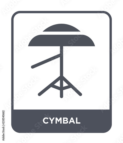 cymbal icon vector