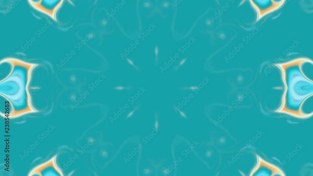 Ornamental Geometric Kaleidoscope. Star Snowflake moving Pattern. Ornamental Geometric Kaleidoscope. Star Snowflake moving Pattern.