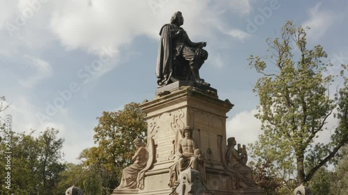 The Vondelpark is the most popular park in Amsterdam, The Netherlands. The Vondelpark is on the list of monuments. photo