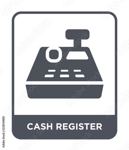 cash register icon vector