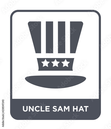 uncle sam hat icon vector