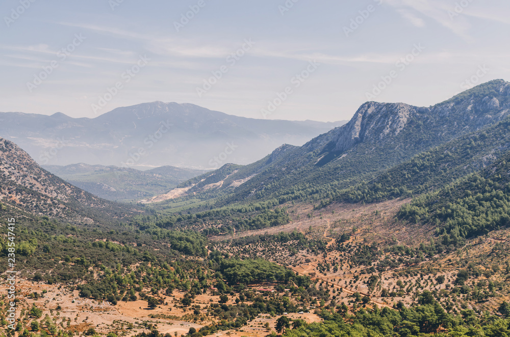 A view of a beautiful mountain, Antalya, Turkey