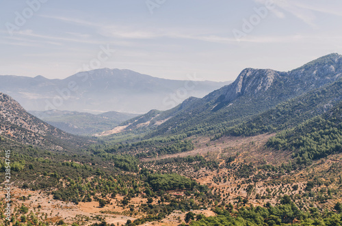 A view of a beautiful mountain, Antalya, Turkey