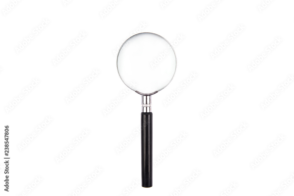 Magnifying glass isolated on white Magnifying glass isolated on white