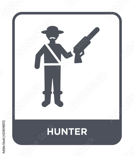 hunter icon vector