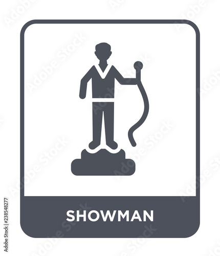 showman icon vector