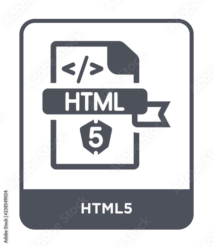 html5 icon vector