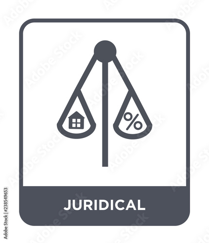 juridical icon vector