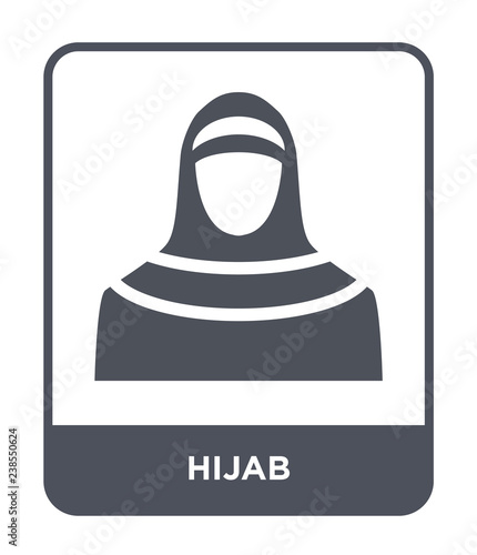 hijab icon vector