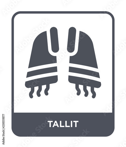 tallit icon vector