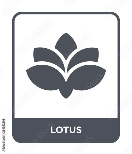 lotus icon vector