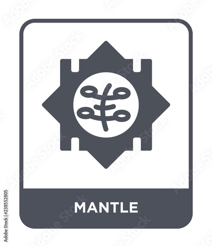 mantle icon vector