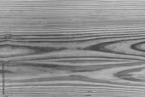 Texture of wood background closeup - Black and white Image