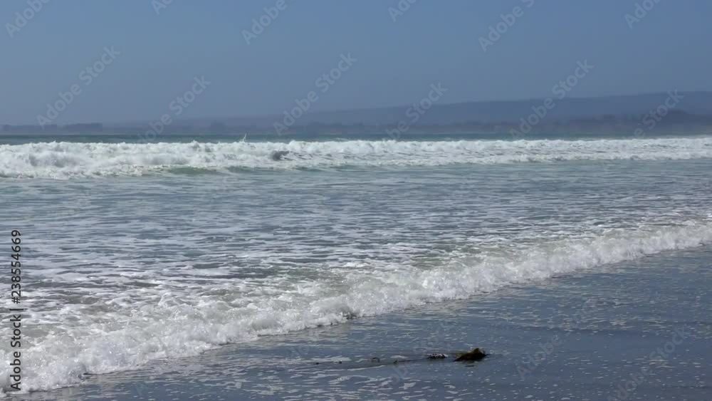 The Pacific Ocean at Rio del Mar, Santa Cruz County, California, USA, 2018 The Pacific Ocean at Rio del Mar, Santa Cruz County, California, USA, 2018
