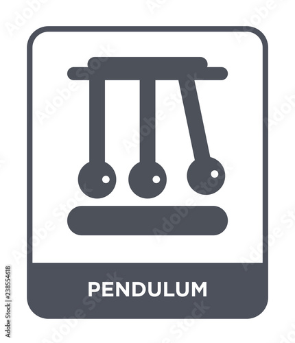 pendulum icon vector