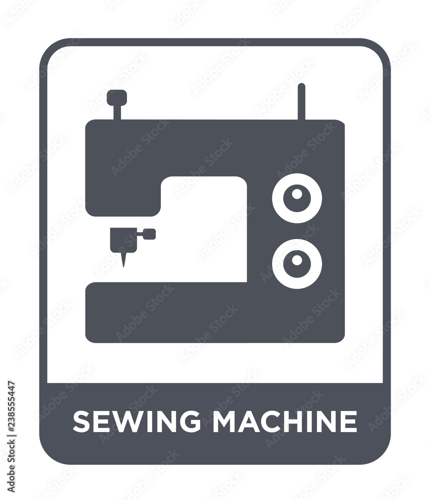 sewing machine icon vector