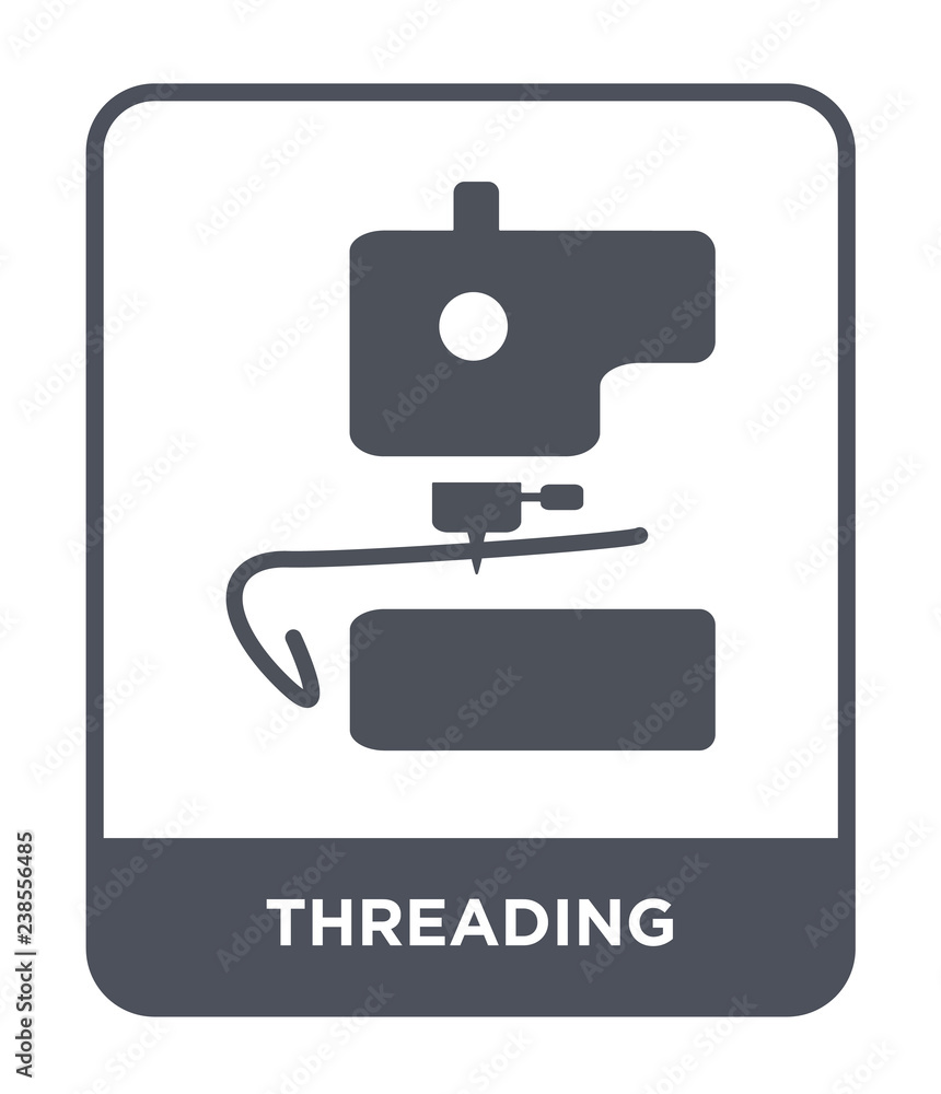 threading icon vector threading icon vector