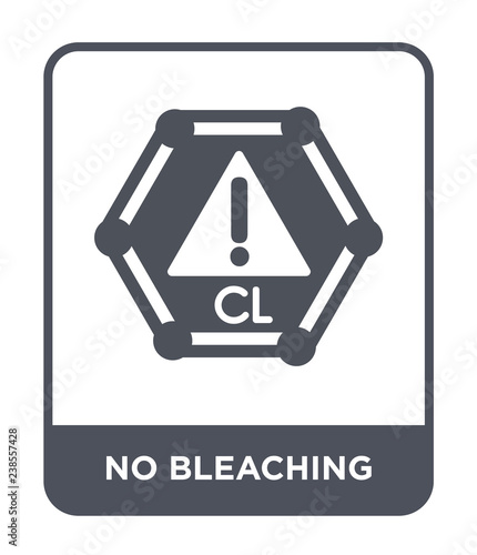 no bleaching icon vector