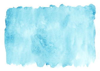 Sea blue watercolor background