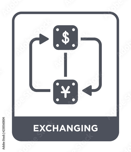 exchanging icon vector