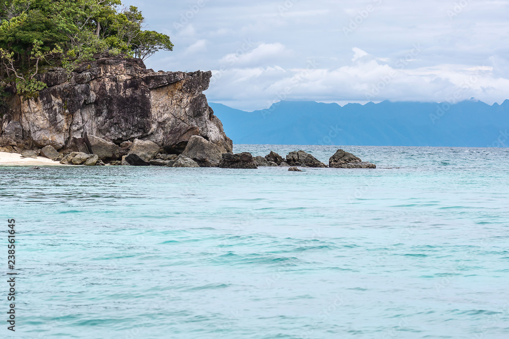 Seascape With Small Island, Koh Khai Island, Stun, Thailand