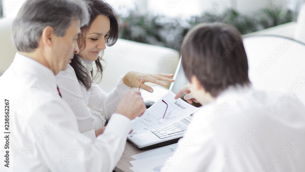 closeup. business team working with financial documents closeup. business team working with financial documents