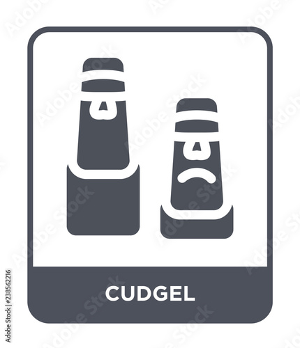 cudgel icon vector