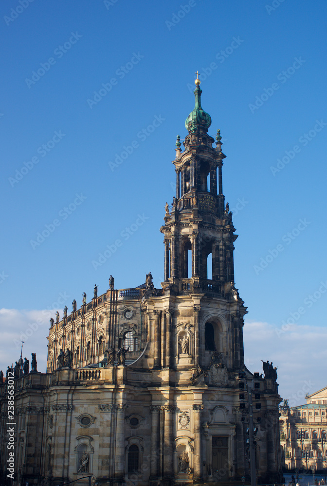 Holy Cross Church Dresden Germany