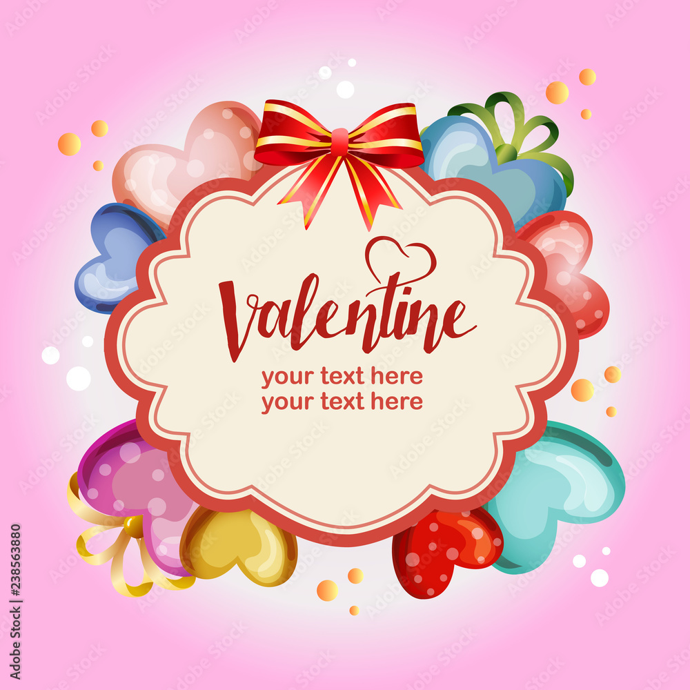 wreath colored valentine love template wreath colored valentine love template