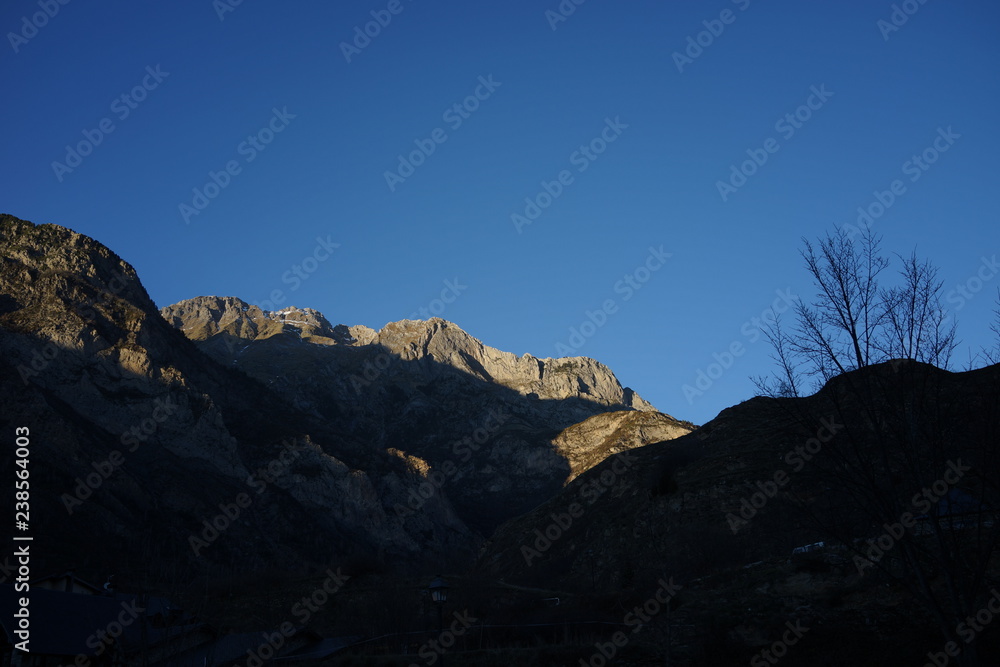 Mountain in Benasque, Huesca. Spain