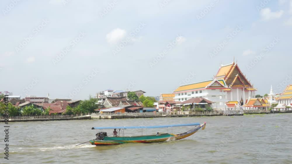 Beautiful view of Wat Kalayanamitr Buddhist temple at Bangkok Beautiful view of Wat Kalayanamitr Buddhist temple at Bangkok